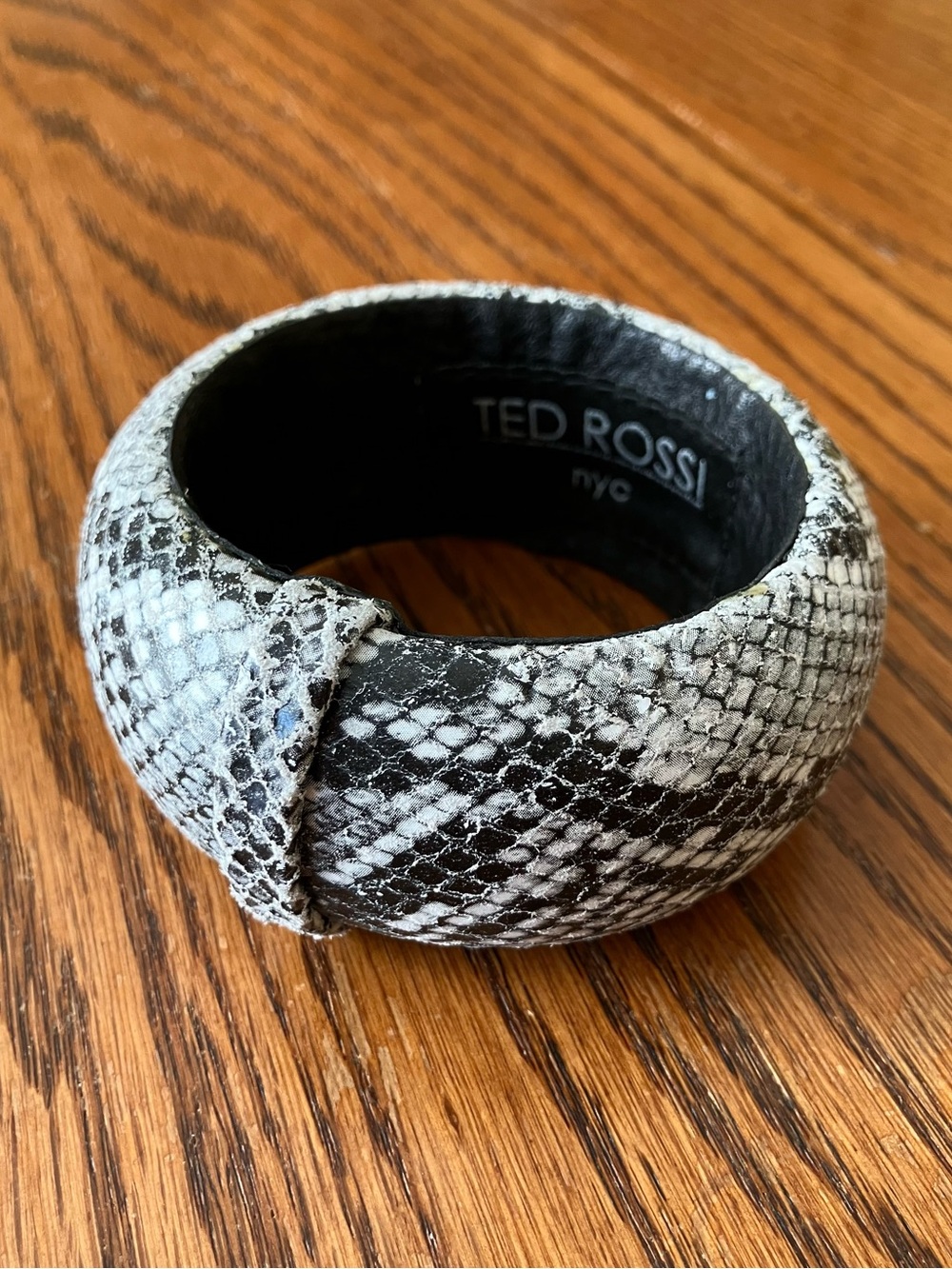 TED ROSSI NYC Python Bracelet